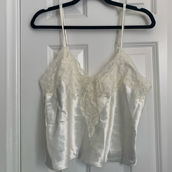 Vintage Victoria Secret Gold Label 80s 90s Satin Cami Set Size Medium - Picture 15 of 16